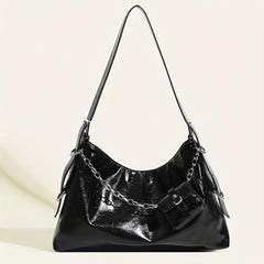 Large Capacity Hobo Bag Casual Tote Bag Women's Versatile Shoulder Bag