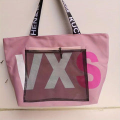 Large Capacity Canvas Tote Bag Lightweight Shoulder Bag