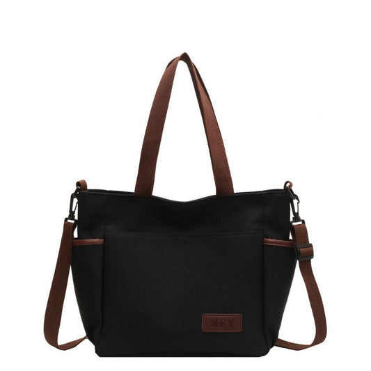Minimalist Large Capacity Tote Bag Casual Storage Shoulder Bag