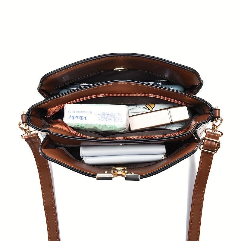 Vintage Pattern Shoulder Bag Classic Bag Women's Square Bag