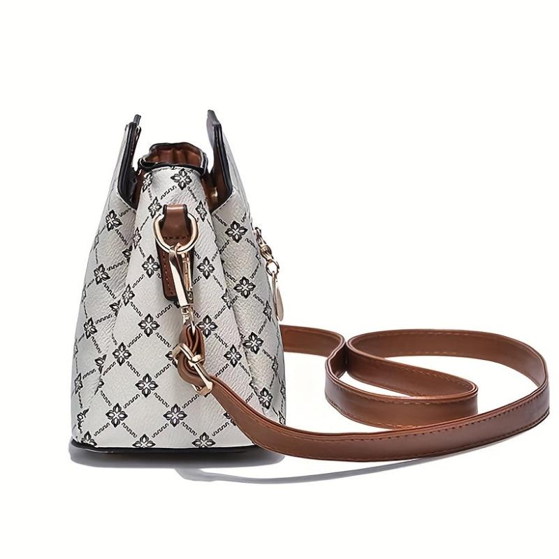 Vintage Pattern Shoulder Bag Classic Bag Women's Square Bag
