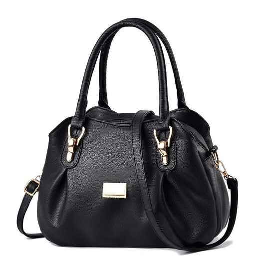 Metal Patch Decor Handbags For Women Crossbody Bag