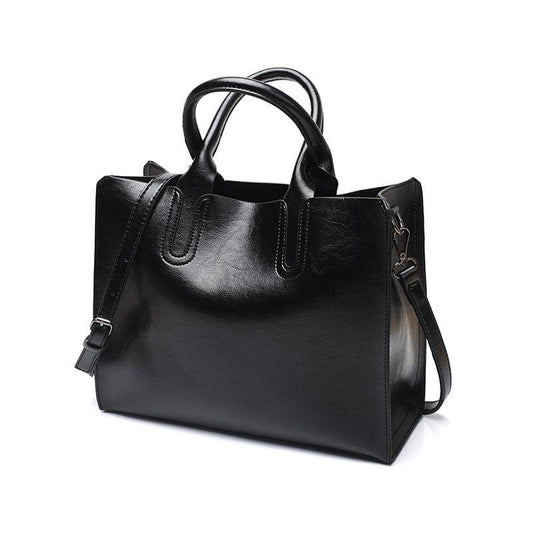 Large Capacity Shoulder Bag - Top Handle Satchel for Women
