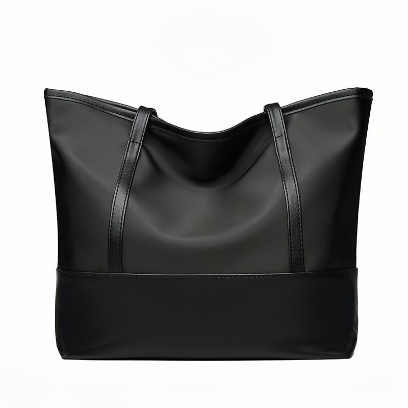 Large Capacity Tote Bag Zipper Handbag Women's Shoulder Bag For Work