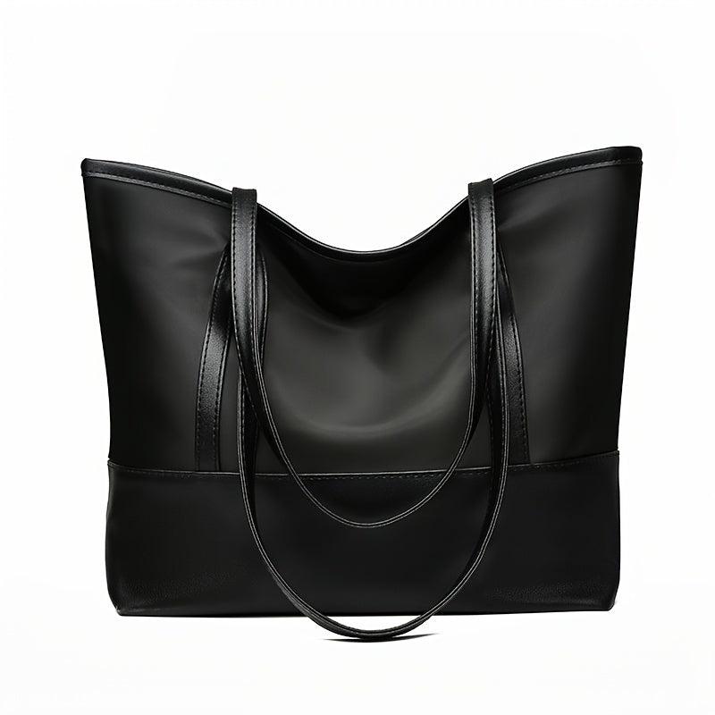 Large Capacity Tote Bag Zipper Handbag Women's Shoulder Bag For Work