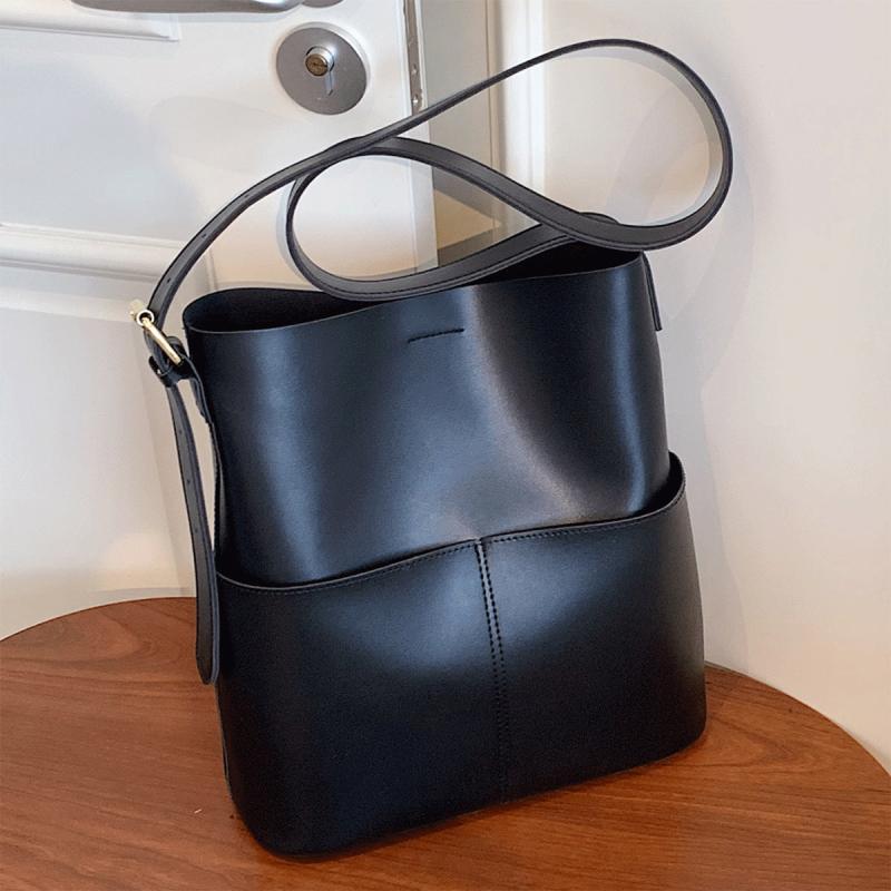 Vintage Tote Bag with Wide Strap for Women