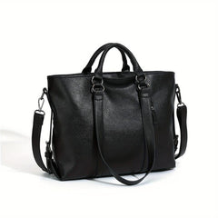 Classic Vintage Leather Women's Tote Handbag Messenger Bag