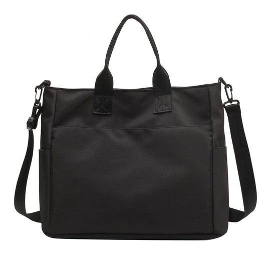 Large Capacity Nylon Tote Bag Heavy Duty Crossbody Bag