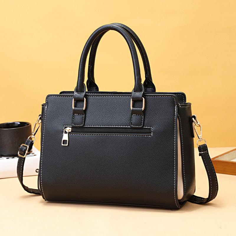 Plaid Embossed Large Crossbody Bag
