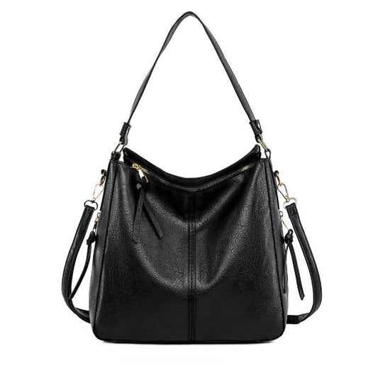Minimalist Solid Hobo Bag Classic Shoulder Bag Women's Tote Bag