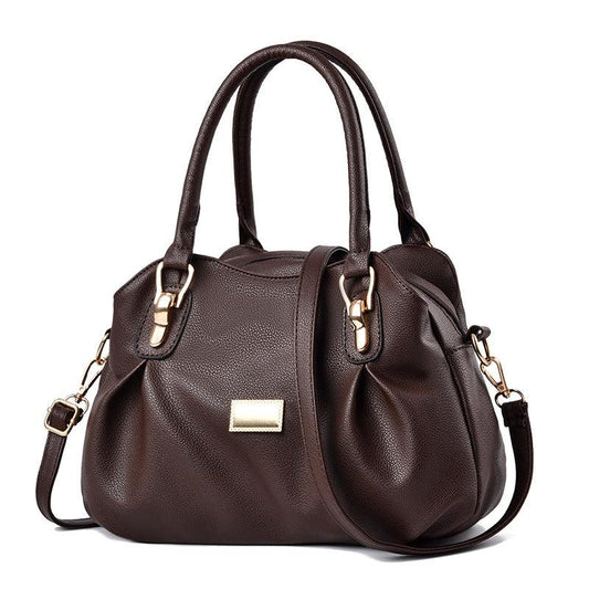 Women's Large Capacity Satchel Bag Faux Leather Shoulder Bag