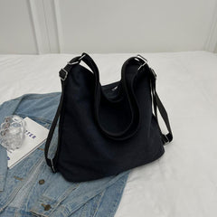 Casual Minimalist Shoulder Bag All Match Crossbody Bag Large Capacity Tote Bag