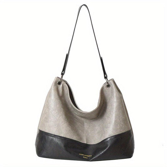 Vintage Patchwork Tote Bag Large Capacity Hobo Bag Crossbody Bag