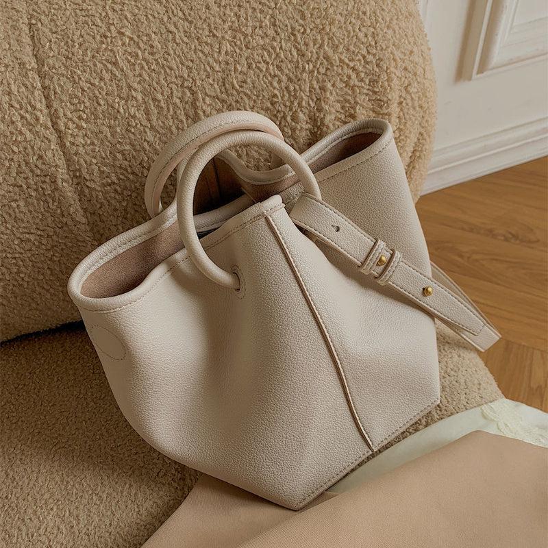 2Pcs Crossbody Bag Set with Inner Pouch Bucket Bag for Women