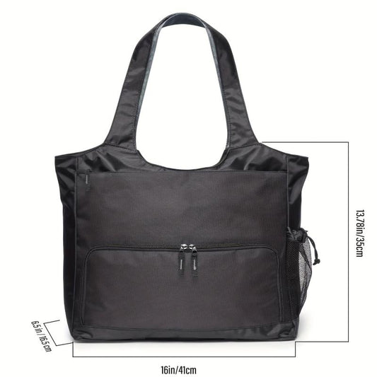 Nylon Sports Duffle Bag Large Capacity Gym Bag Waterproof Travel Luggage