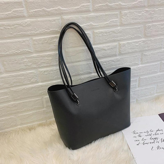 Large Capacity PU Leather Tote Handbag for Women