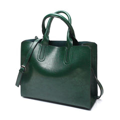 Large Women's Tote Bag Faux Leather Crossbody Handbag