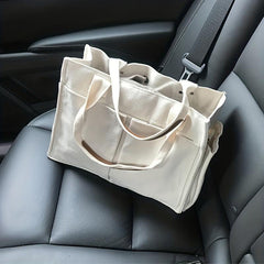 Canvas Tote Bag Vintage Crossbody Bag Women's Handbag