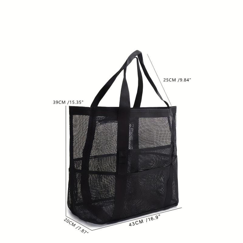 Large Capacity Mesh Beach Bag Travel Washing Bag