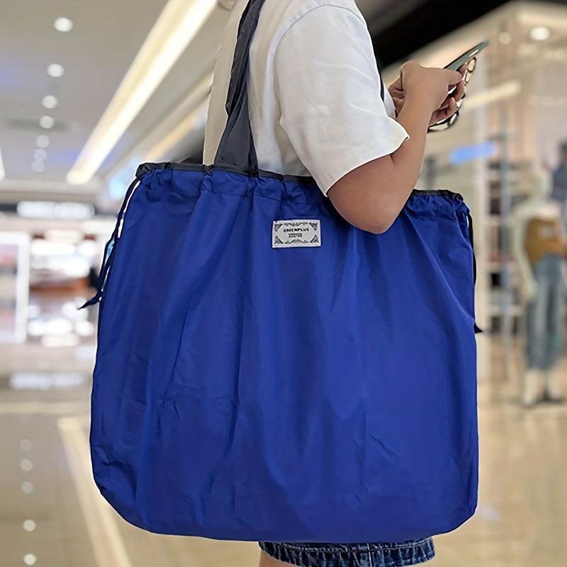 Foldable Shopping Bag Reusable Washable Grocery Bag Women Travel Tote