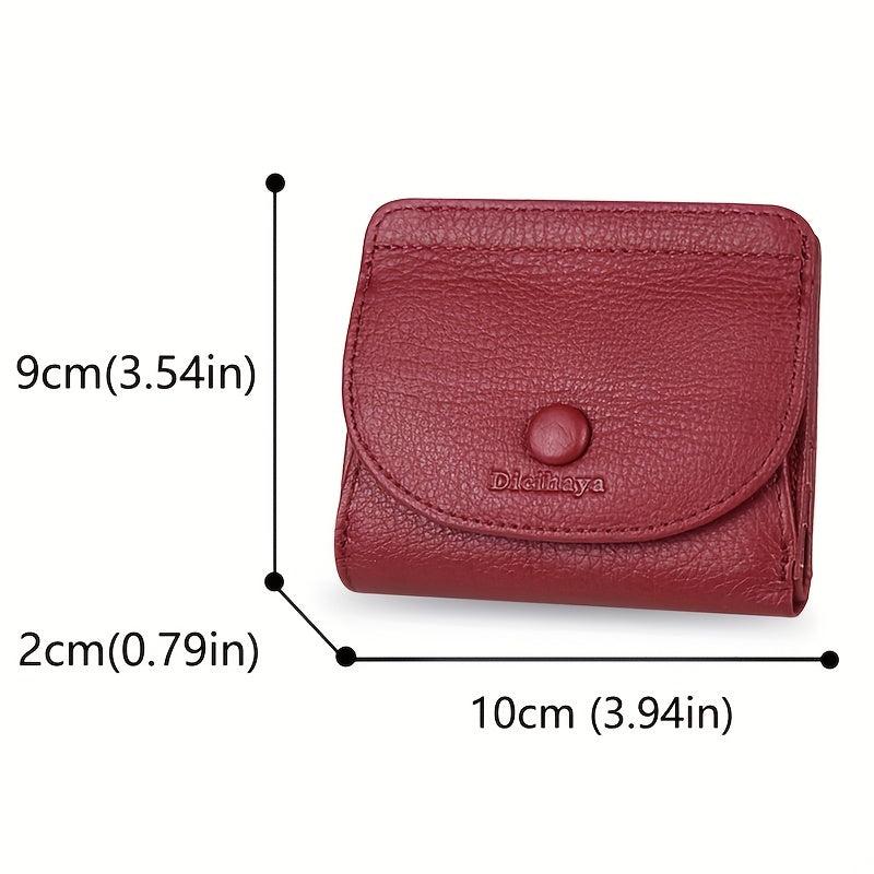 Mini Bifold Wallet Minimalist Clutch Coin Purse