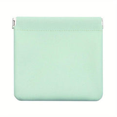 PU Leather Earphone Storage Bag Coin Pocket Purse Mini Wallet