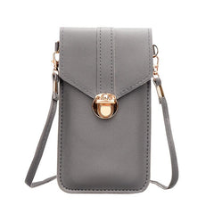 Crossbody Bag with Touch Screen Mobile Phone Compartment