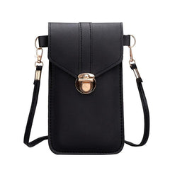 Crossbody Bag with Touch Screen Mobile Phone Compartment