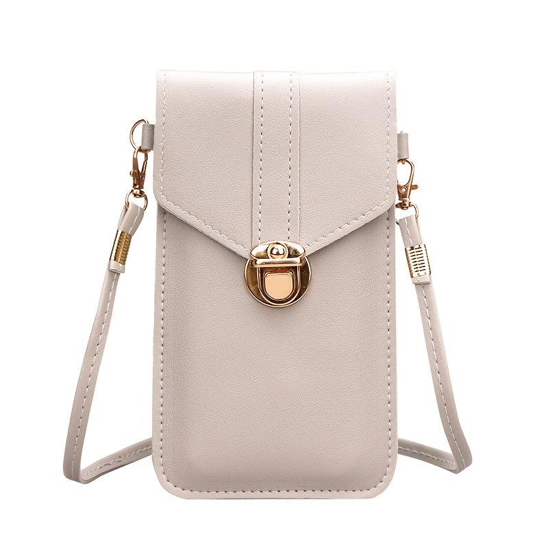 Crossbody Bag with Touch Screen Mobile Phone Compartment