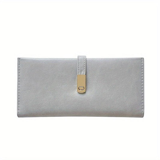 Vintage Style Long Wallet Women's Wallet With Multiple Card Slots