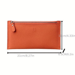 Long Zipper Wallet Clutch Purse Phone Storage Bag
