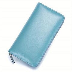 Large Capacity Zipper Credit Card Wallet Coin Purse Clutch