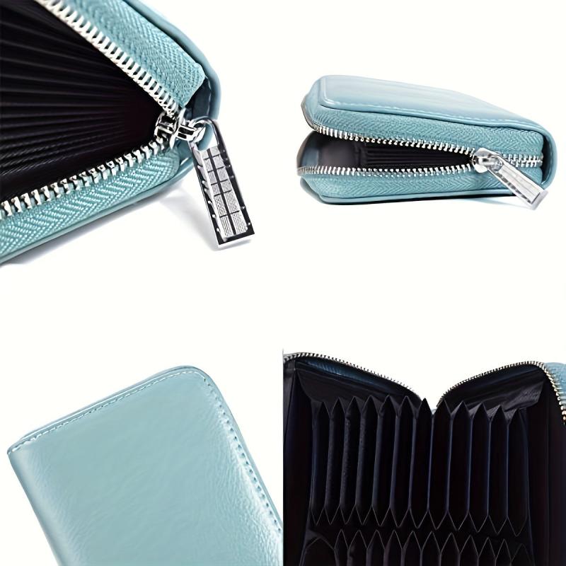 Large Capacity Zipper Credit Card Wallet Coin Purse Clutch