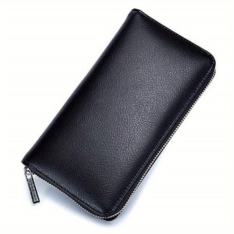 Large Capacity Zipper Credit Card Wallet Coin Purse Clutch