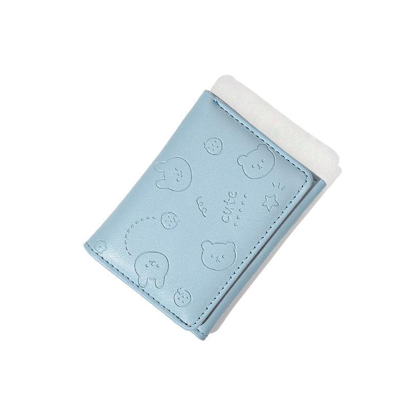 Cartoon Graphic Small Wallet Women's Wallet With Card Slots & ID Window