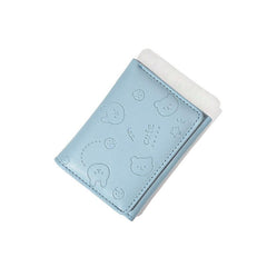 Cartoon Graphic Small Wallet Women's Wallet With Card Slots & ID Window