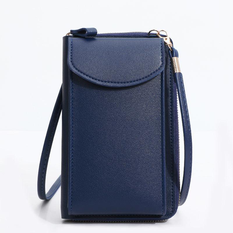 Women's Minimalist Cell Phone Shoulder Bag Multifunctional Coin Purse