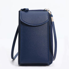 Women's Minimalist Cell Phone Shoulder Bag Multifunctional Coin Purse