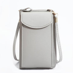 Women's Minimalist Cell Phone Shoulder Bag Multifunctional Coin Purse