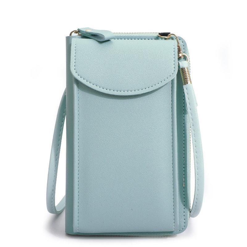 Women's Minimalist Cell Phone Shoulder Bag Multifunctional Coin Purse