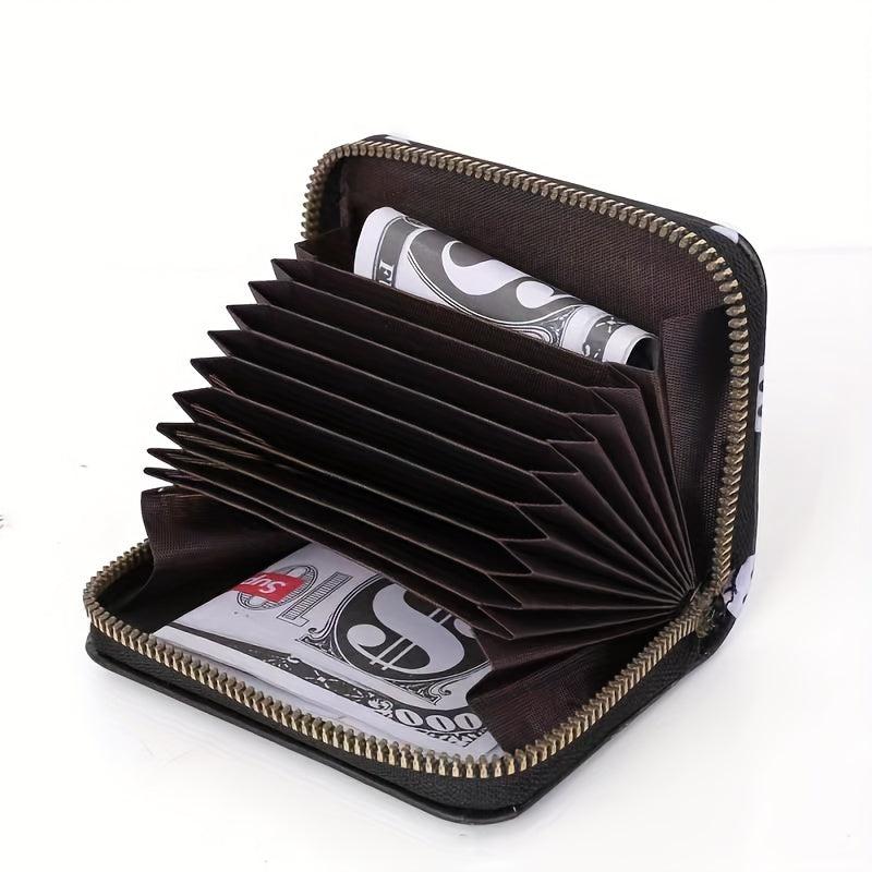 Niche Ghost Pattern Short Wallet Clutch Coin Purse