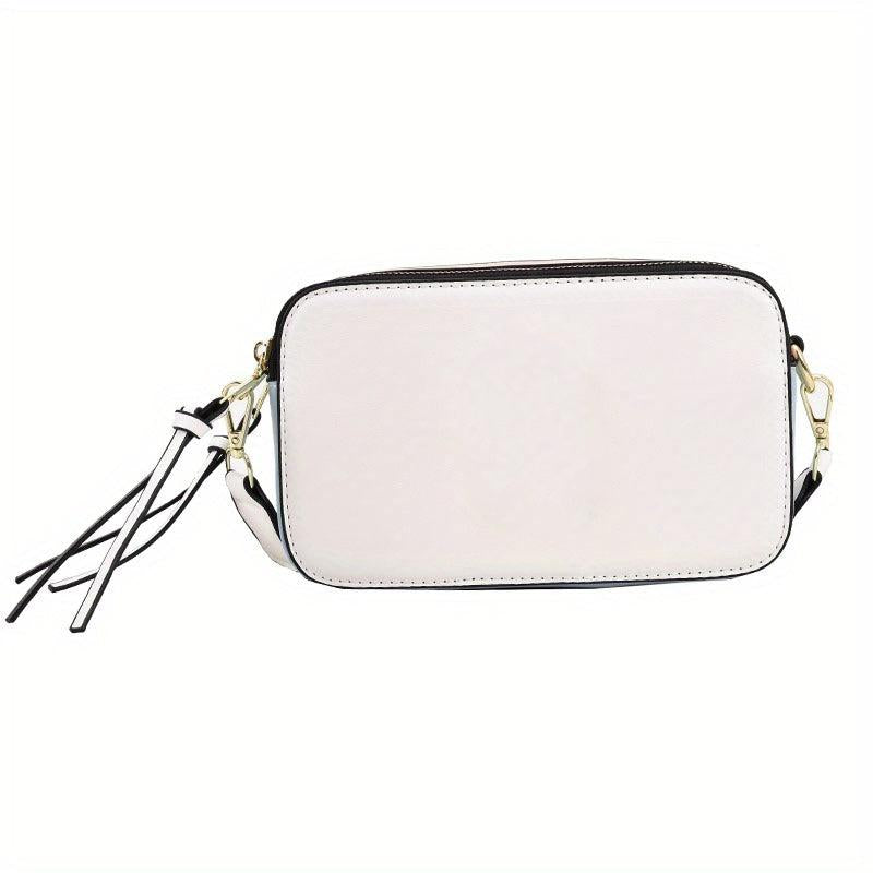 Small Wide Strap Crossbody Bag with Pockets Coin Purse for Women