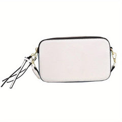 Small Wide Strap Crossbody Bag with Pockets Coin Purse for Women