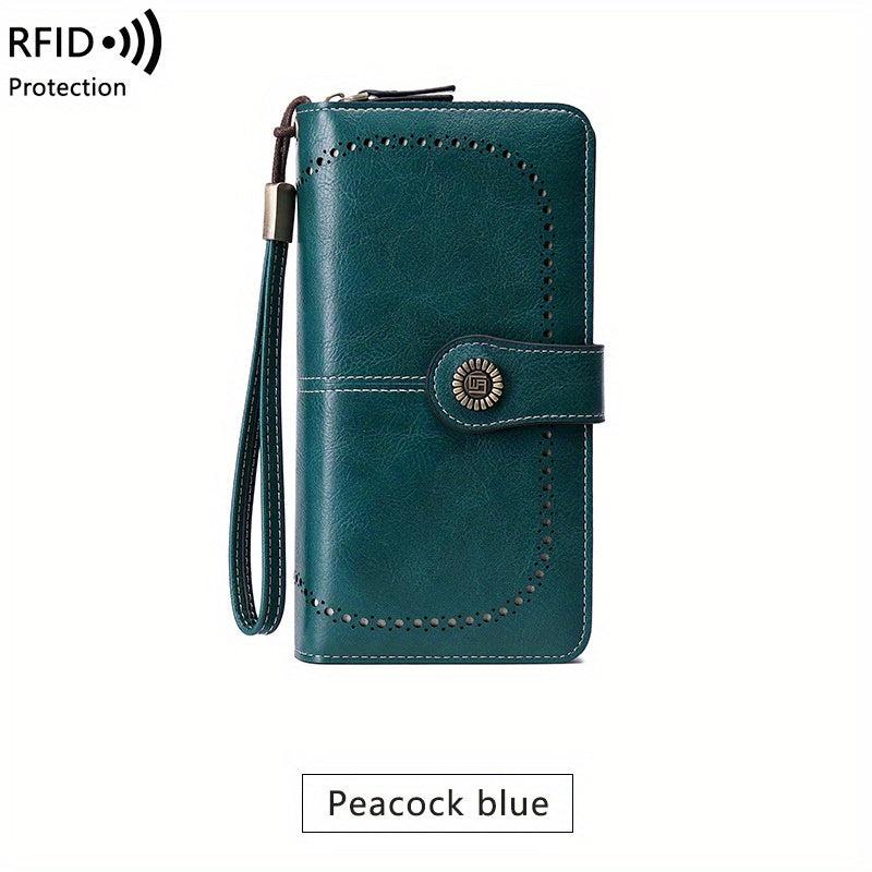 Women's Vintage Wallet Minimalist Coin Purse Clutch With Card Slots
