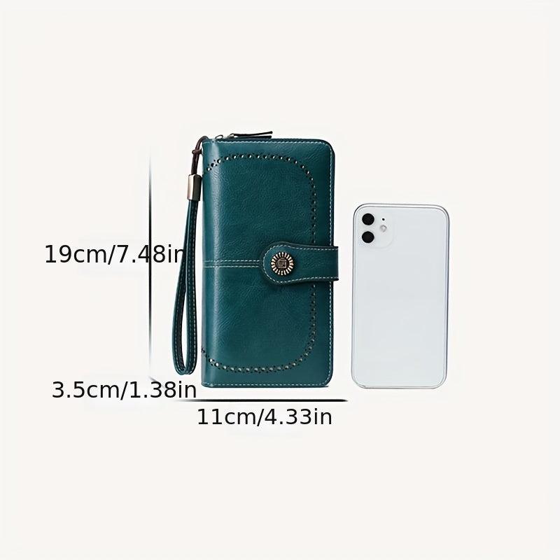 Women's Vintage Wallet Minimalist Coin Purse Clutch With Card Slots
