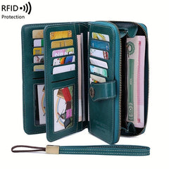 Women's Vintage Wallet Minimalist Coin Purse Clutch With Card Slots