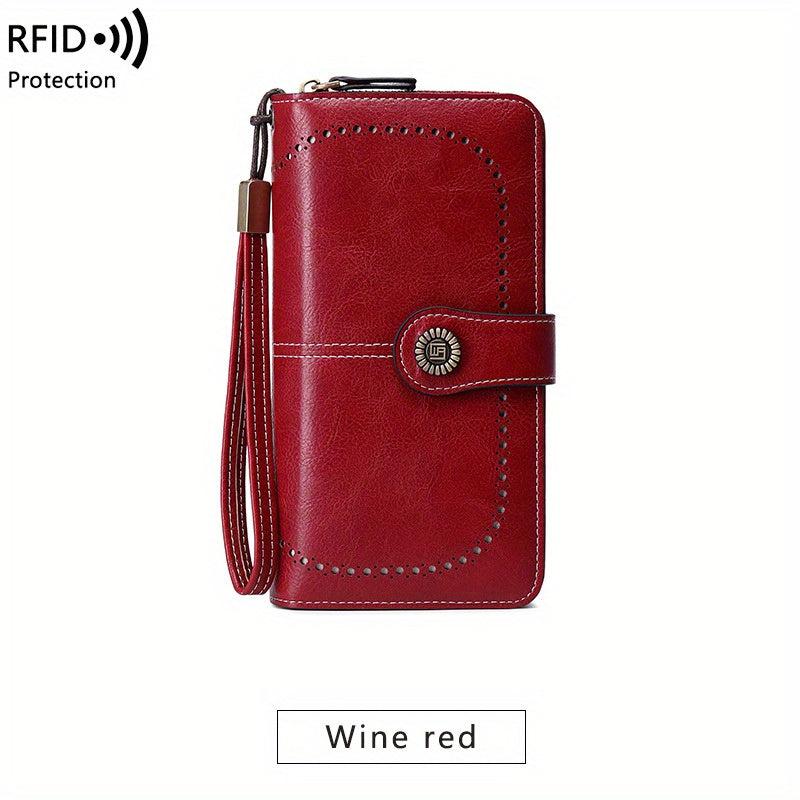 Women's Vintage Wallet Minimalist Coin Purse Clutch With Card Slots