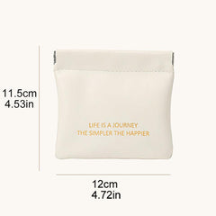 Minimalist Storage Pouch Earphone Bag Lightweight Coin Purse