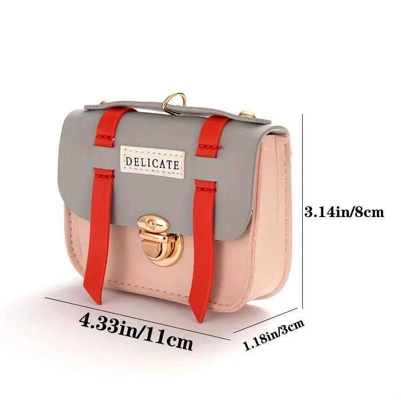 Mini Coin Purse Women's Faux Leather Small Storage Bag