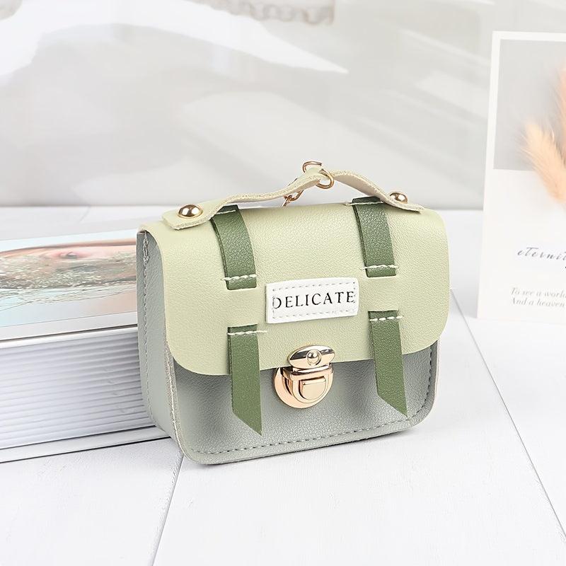 Mini Coin Purse Women's Faux Leather Small Storage Bag